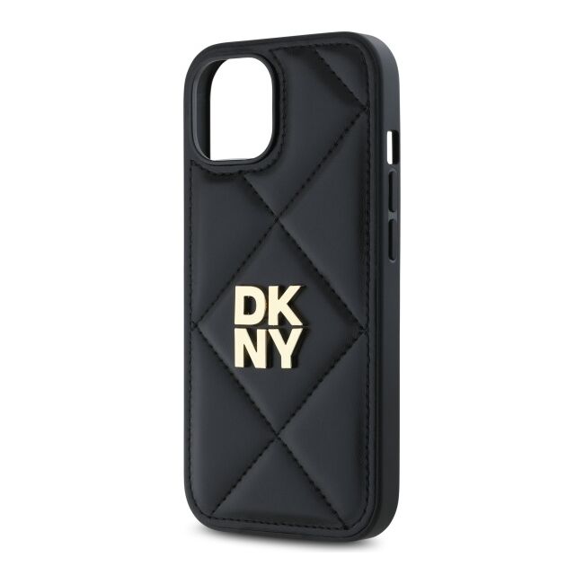 Husa premium pentru  iPhone 15 DKNY Pattern Energy - Negru