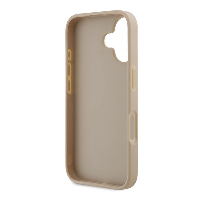 Husa premium pentru  iPhone 16 DKNY Pattern Energy - Bej