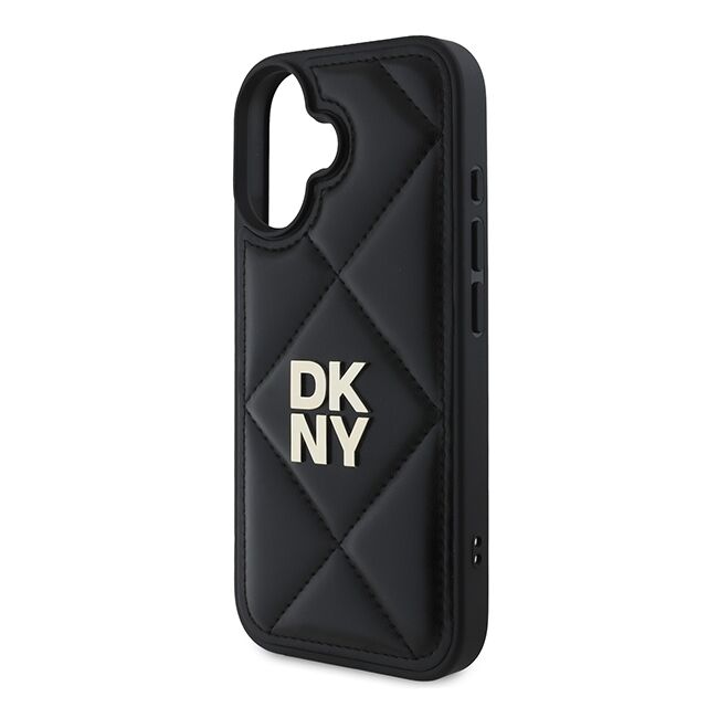 Husa premium pentru  iPhone 16 DKNY Pattern Energy - Negru
