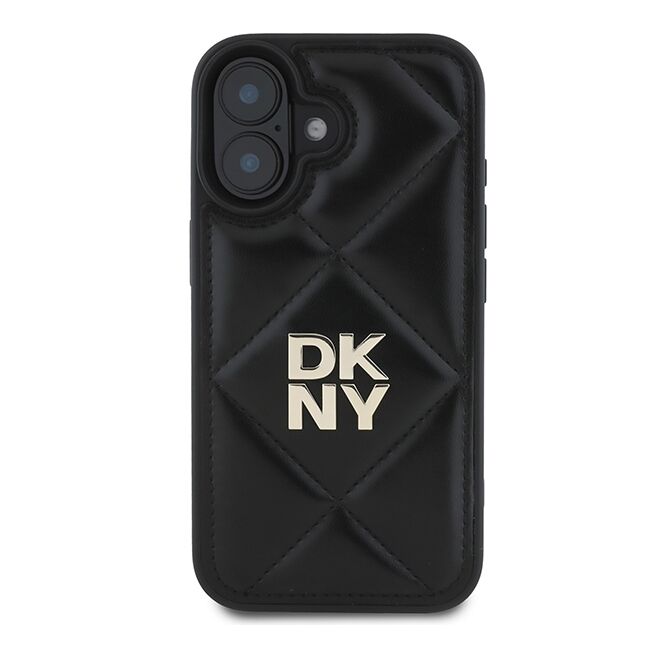 Husa premium pentru  iPhone 16 DKNY Pattern Energy - Negru