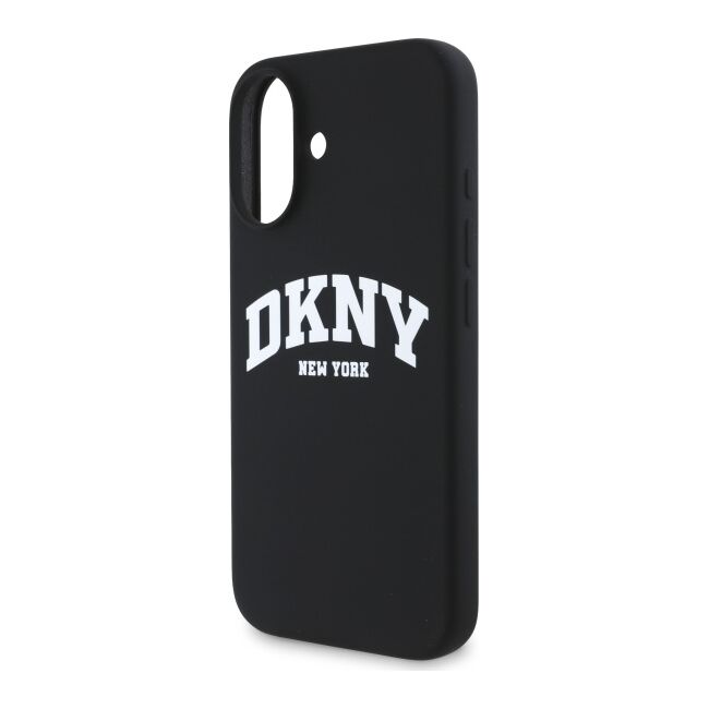 Husa premium pentru  iPhone 16 DKNY Urban compatibila MagSafe - Negru denim