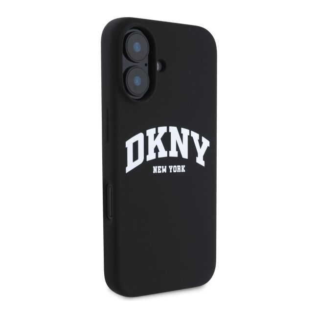 Husa premium pentru  iPhone 16 DKNY Urban compatibila MagSafe - Negru denim