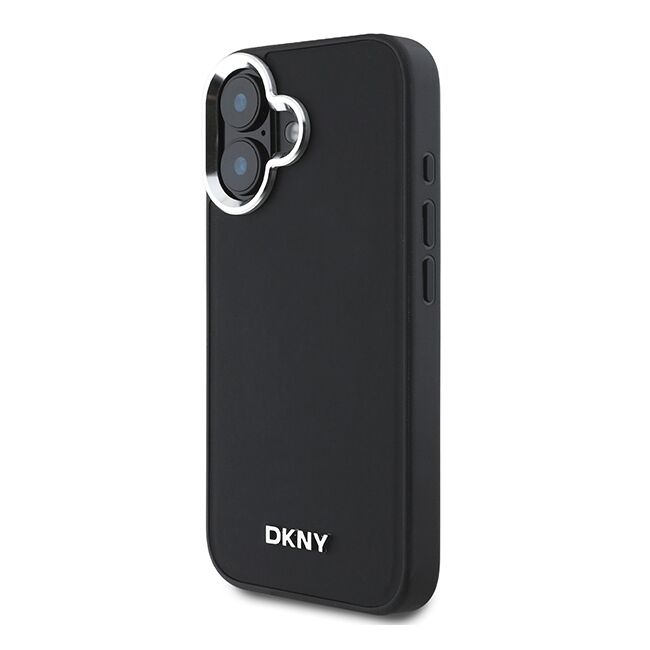 Husa premium pentru  iPhone 16 DKNY Urban compatibila MagSafe - Negru electric