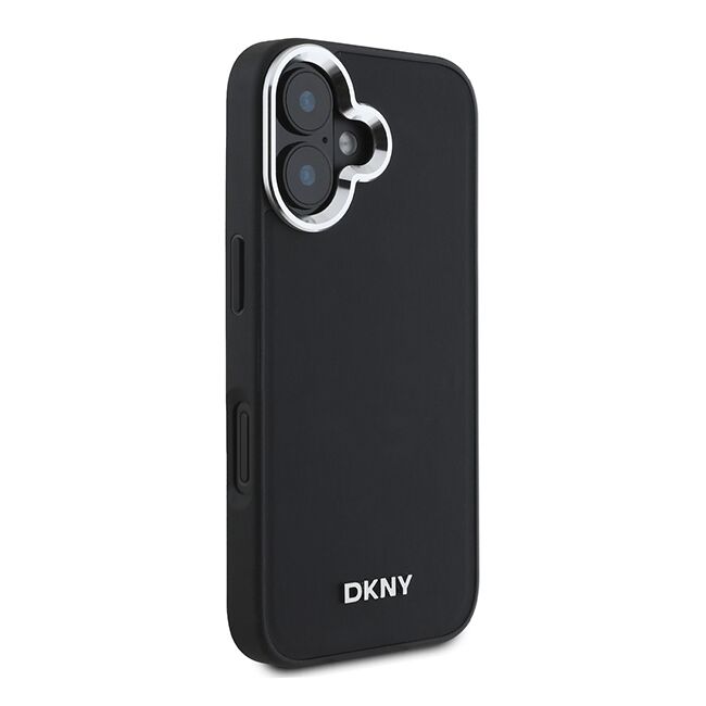 Husa premium pentru  iPhone 16 DKNY Urban compatibila MagSafe - Negru electric