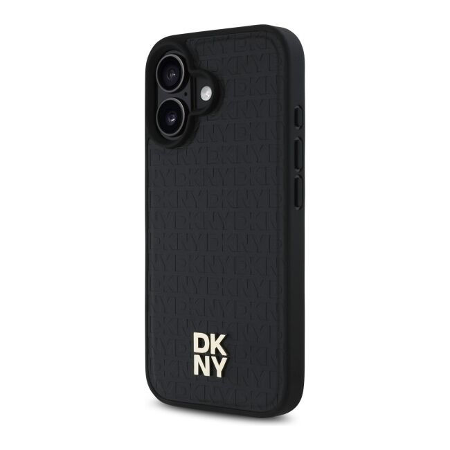 Husa premium pentru  iPhone 16 DKNY Urban compatibila MagSafe - Negru
