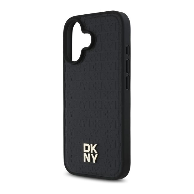 Husa premium pentru  iPhone 16 DKNY Urban compatibila MagSafe - Negru