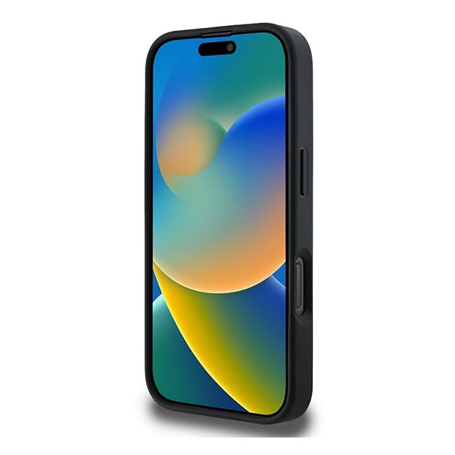 Husa premium pentru  iPhone 16 Pro DKNY Pattern Energy - Gri