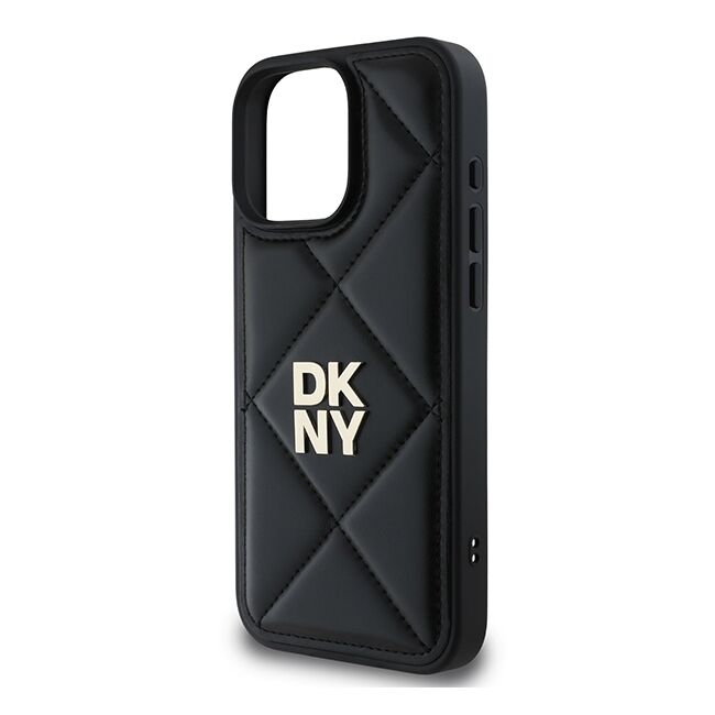 Husa premium pentru  iPhone 16 Pro DKNY Pattern Energy - Negru
