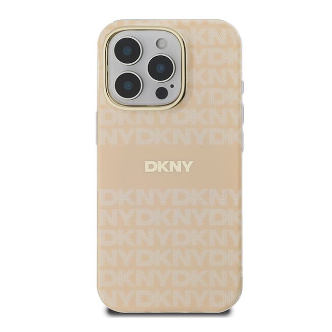 Husa premium pentru  iPhone 16 Pro DKNY Urban compatibila MagSafe - Bej