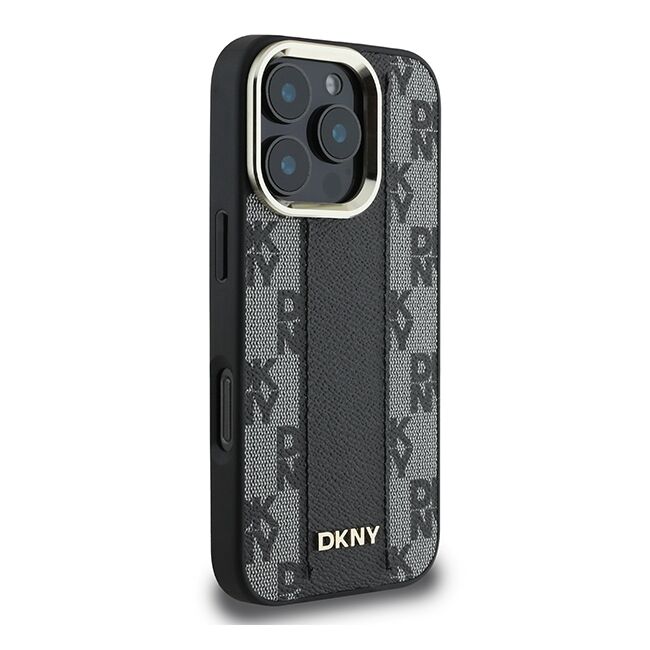Husa premium pentru  iPhone 16 Pro DKNY Urban compatibila MagSafe - Gri