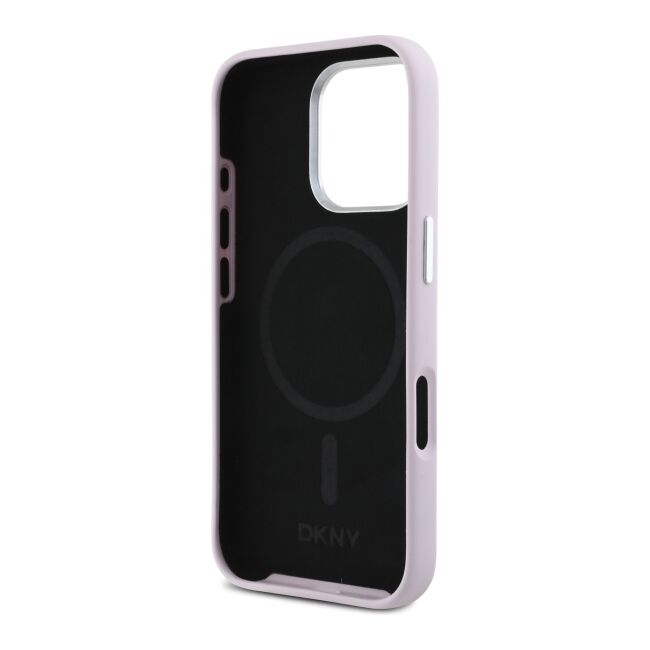 Husa premium pentru  iPhone 16 Pro DKNY Urban compatibila MagSafe - Lavanda