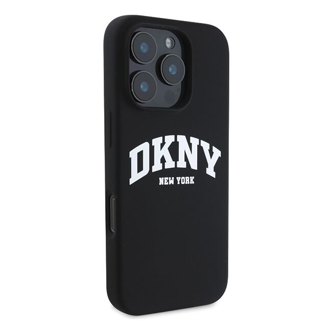 Husa premium pentru  iPhone 16 Pro DKNY Urban compatibila MagSafe - Negru denim