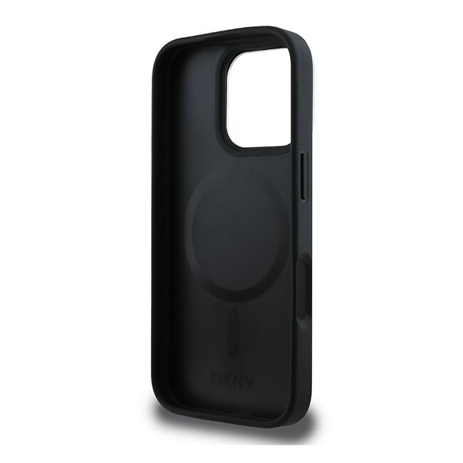 Husa premium pentru  iPhone 16 Pro DKNY Urban compatibila MagSafe - Negru electric