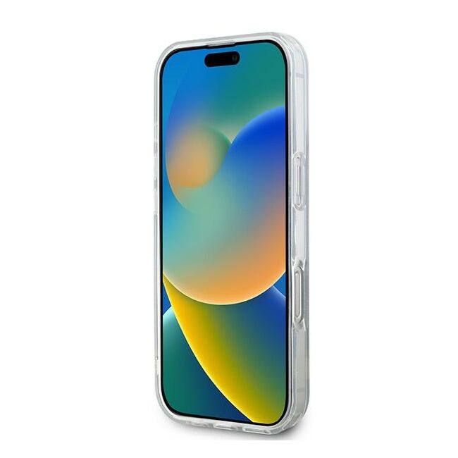 Husa premium pentru  iPhone 16 Pro Max DKNY Pattern Energy - Gri inchis