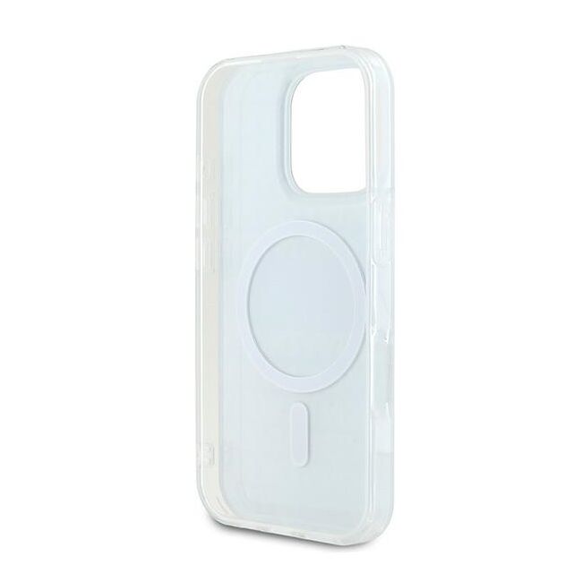 Husa premium pentru  iPhone 16 Pro Max DKNY Pattern Energy - Gri inchis