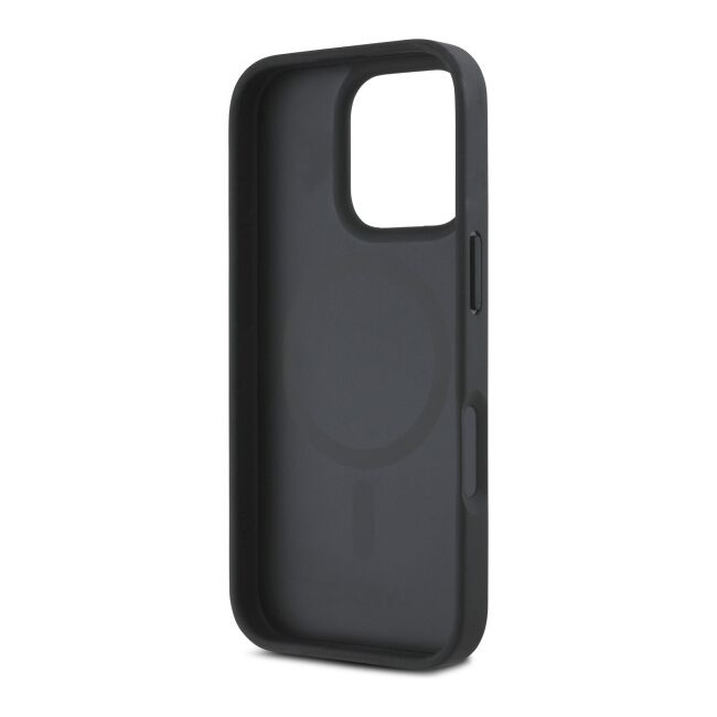 Husa premium pentru  iPhone 16 Pro Max DKNY Pattern Energy - Negru denim