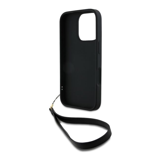 Husa premium pentru  iPhone 16 Pro Max DKNY Pattern Energy - Negru print