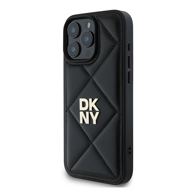 Husa premium pentru  iPhone 16 Pro Max DKNY Pattern Energy - Negru