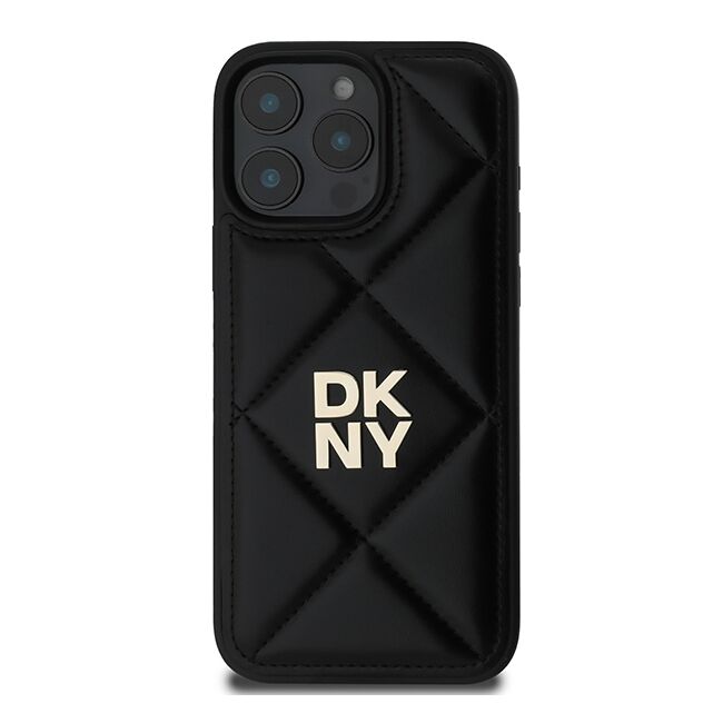 Husa premium pentru  iPhone 16 Pro Max DKNY Pattern Energy - Negru