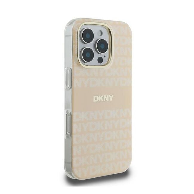 Husa premium pentru  iPhone 16 Pro Max DKNY Urban compatibila MagSafe - Bej