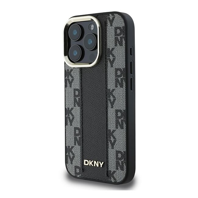 Husa premium pentru  iPhone 16 Pro Max DKNY Urban compatibila MagSafe - Gri inchis