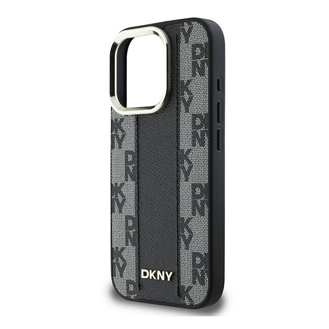 Husa premium pentru  iPhone 16 Pro Max DKNY Urban compatibila MagSafe - Gri inchis