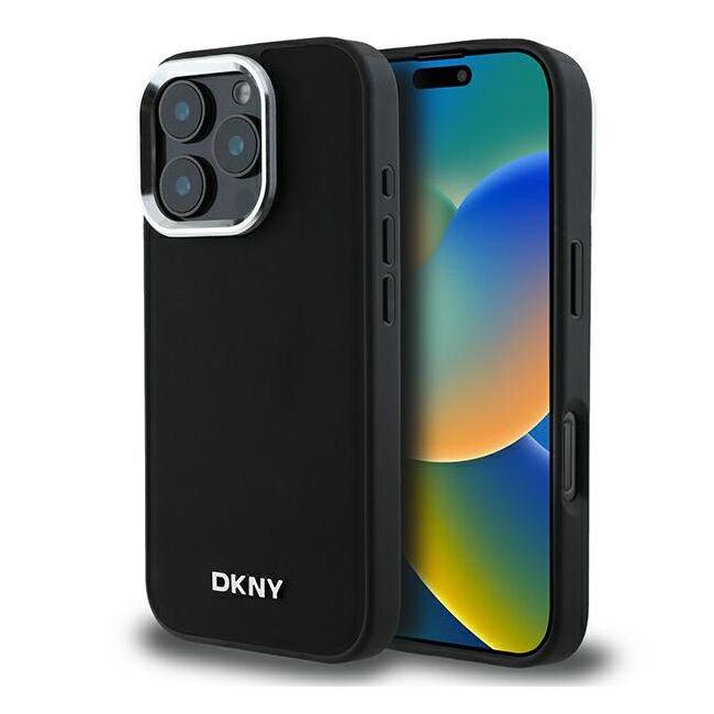 Husa premium pentru  iPhone 16 Pro Max DKNY Urban compatibila MagSafe - Negru denim