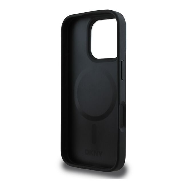 Husa premium pentru  iPhone 16 Pro Max DKNY Urban compatibila MagSafe - Negru denim