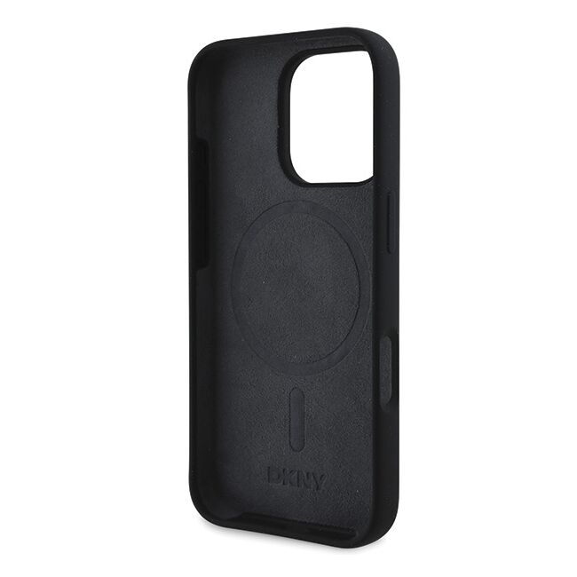 Husa premium pentru  iPhone 16 Pro Max DKNY Urban compatibila MagSafe - Negru