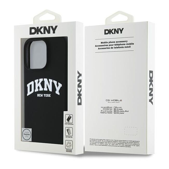 Husa premium pentru  iPhone 16 Pro Max DKNY Urban compatibila MagSafe - Negru
