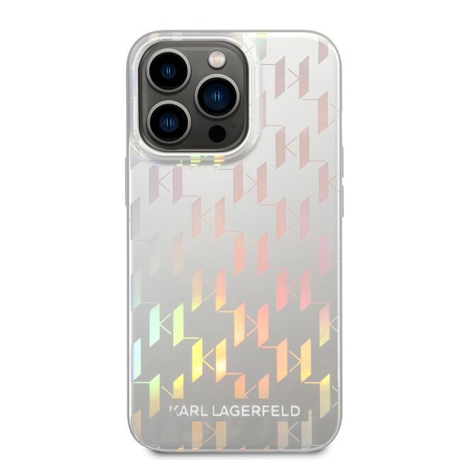 Husa premium pentru  iPhone 14 Pro Max Karl Lagerfeld superior quality - space grey