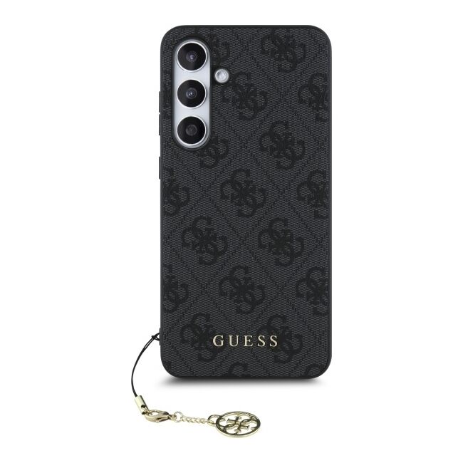 Husa premium  Samsung Galaxy S24 FE pentru Guess Elegance Series - Negru denim