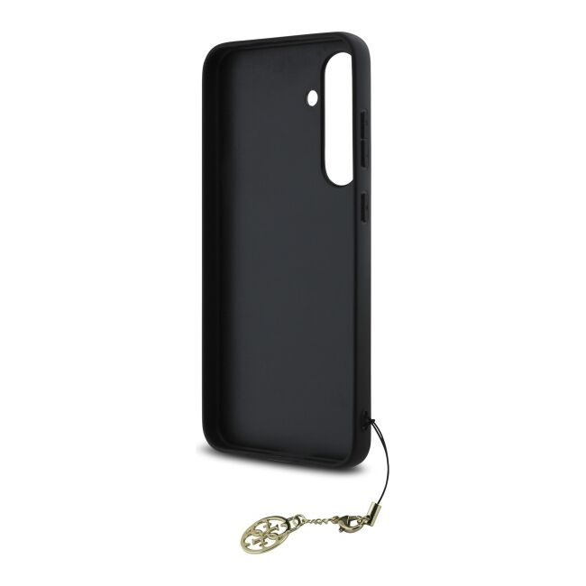 Husa premium  Samsung Galaxy S24 FE pentru Guess Elegance Series - Negru denim