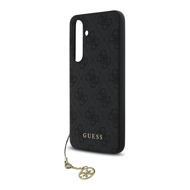 Husa premium  Samsung Galaxy S24 FE pentru Guess Elegance Series - Negru denim