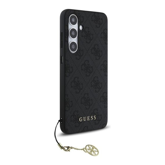 Husa premium  Samsung Galaxy S24 FE pentru Guess Elegance Series - Negru denim
