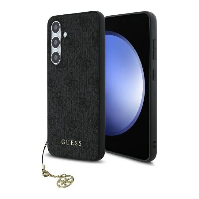 Husa premium  Samsung Galaxy S24 FE pentru Guess Elegance Series - Negru denim