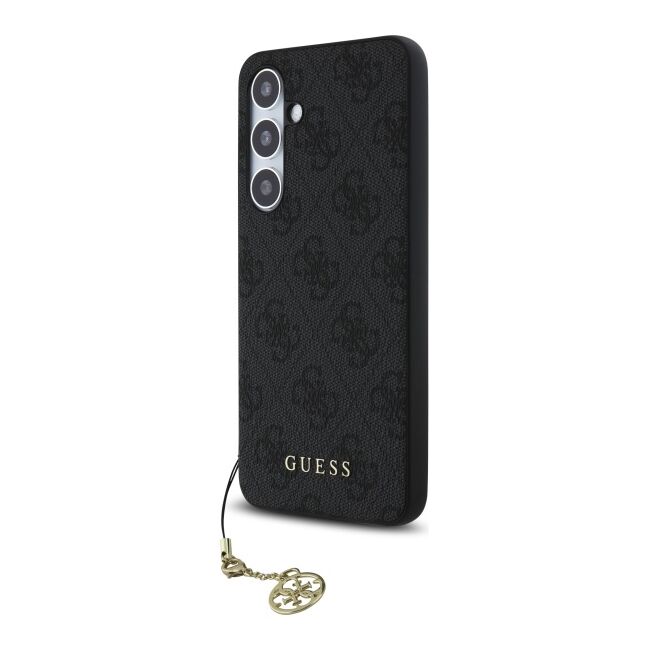 Husa premium  Samsung Galaxy S24 FE pentru Guess Elegance Series - Negru denim