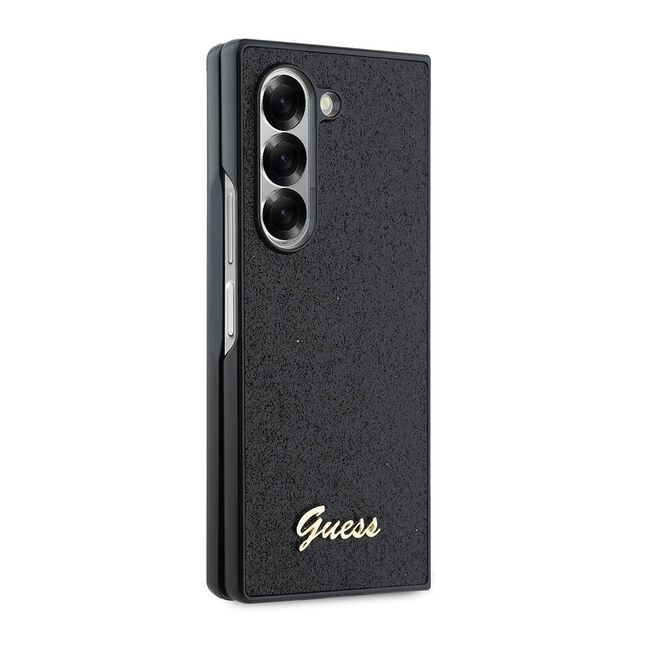 Husa premium  Samsung Galaxy Z Fold 6 pentru Guess Elegance Series - Negru electri