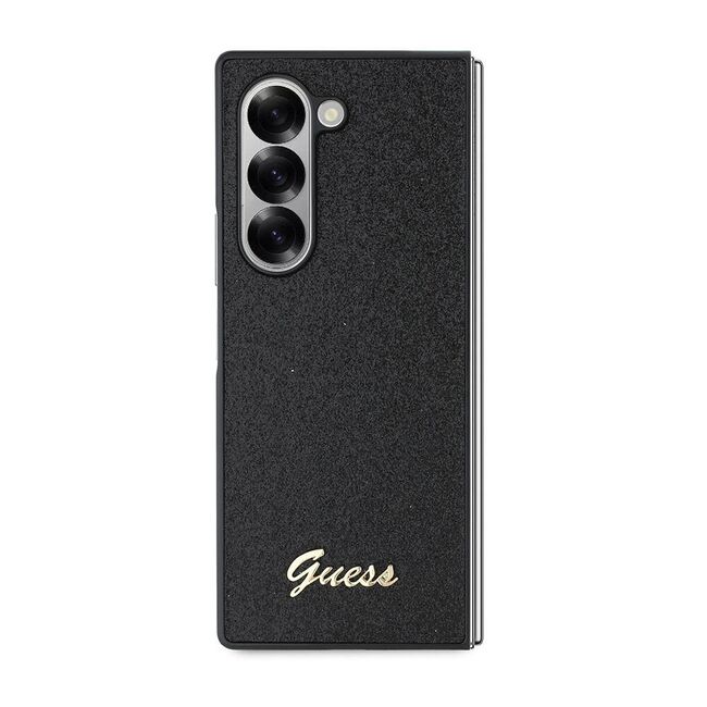 Husa premium  Samsung Galaxy Z Fold 6 pentru Guess Elegance Series - Negru electri