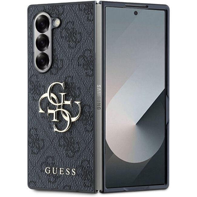 Husa premium  Samsung Galaxy Z Fold 6 pentru Guess Elegance Series - Negru