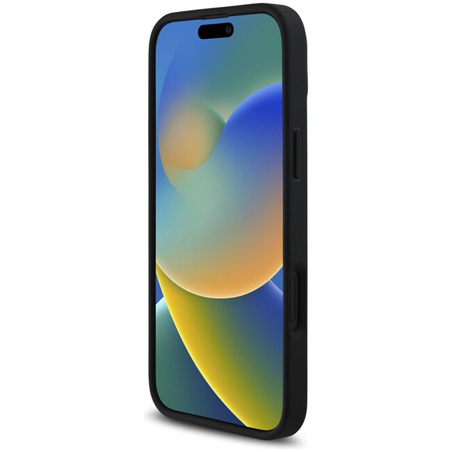 Husa premium  iPhone 16 Plus pentru Guess Elegance Series - Negru denim