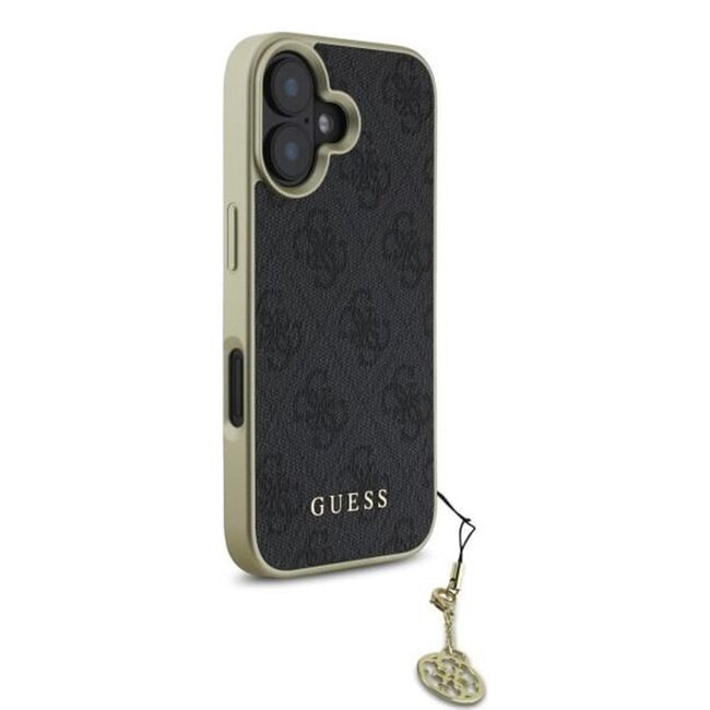 Husa premium  iPhone 16 Plus pentru Guess Elegance Series - Negru royal