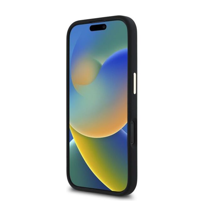Husa premium  iPhone 16 Plus pentru Guess Elegance Series - Negru