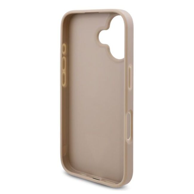 Husa premium  iPhone 16 Plus pentru Guess Elegance Series - Roz neon