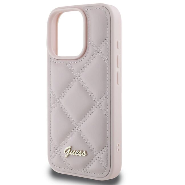 Husa premium  iPhone 16 Pro Max pentru Guess Elegance Series - Bej
