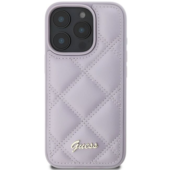 Husa premium  iPhone 16 Pro Max pentru Guess Elegance Series - Mov