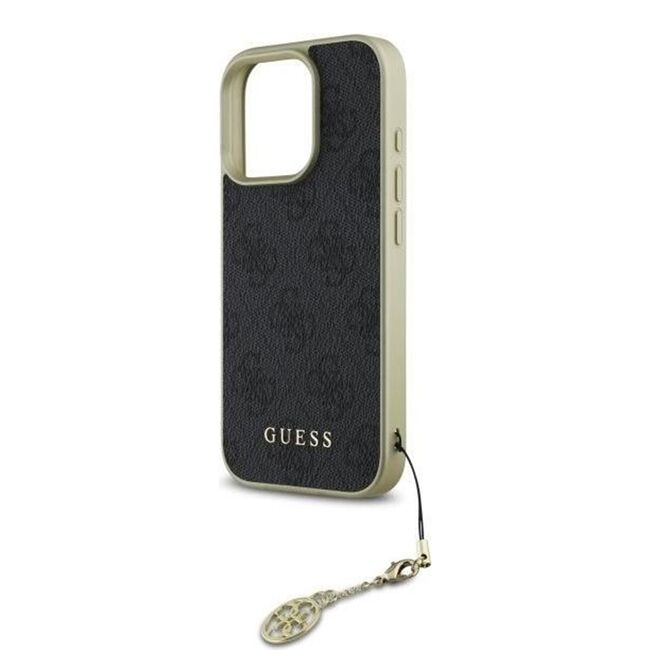Husa premium  iPhone 16 Pro Max pentru Guess Elegance Series - Negru royal