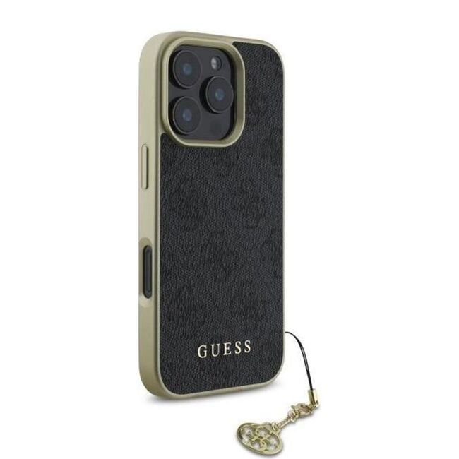 Husa premium  iPhone 16 Pro Max pentru Guess Elegance Series - Negru royal