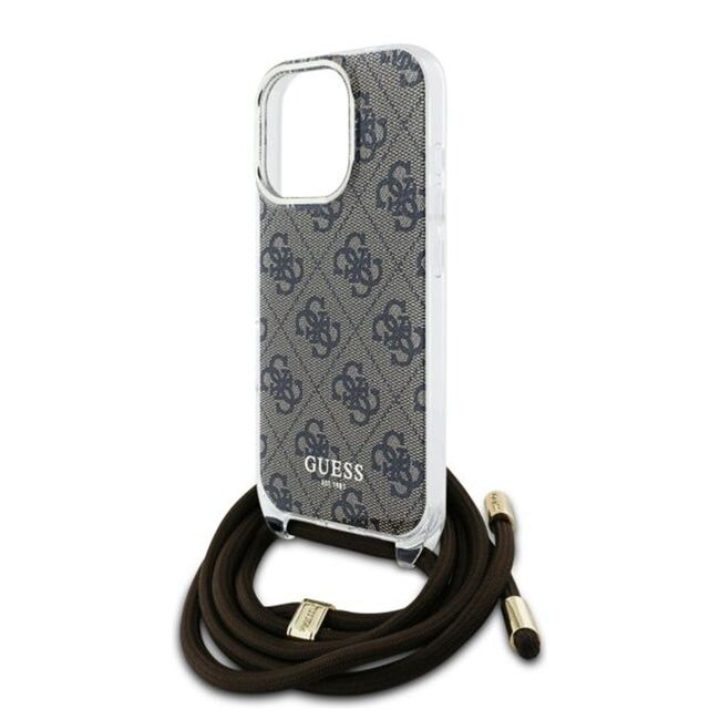 Husa premium  iPhone 16 Pro pentru Guess Elegance Series - Gri