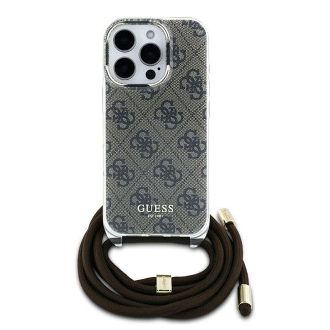 Husa premium  iPhone 16 Pro pentru Guess Elegance Series - Gri
